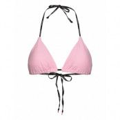Pure_Triangle Swimwear Bikinis Bikini Tops Triangle Bikinitops Pink HUGO