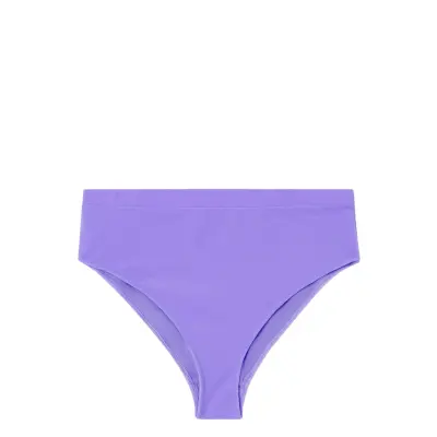 Purple Rain Highwaist Bikini Briefs Swimwear Bikinis Bikini Bottoms High Waist Bikinis Purple Understatement Underwear