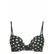 Wiki Push-Up Bikini Top Svart