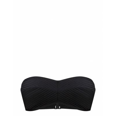 Quilted Bustier Bikinitop Svart Seafolly