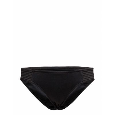 Quilted Hipster Swimwear Bikinis Bikini Bottoms Bikini Briefs Svart Seafolly