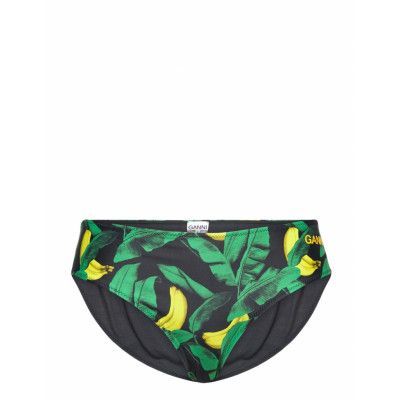 Recycled Printed Swimwear Bikinis Bikini Bottoms Bikini Briefs Multi/patterned Ganni