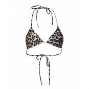 Recycled Printed Swimwear Swimwear Bikinis Bikini Tops Wired Bikinitops Multi/mönstrad Ganni