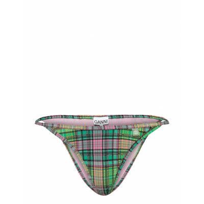 Ganni Recycled Seersucker Multi/patterned