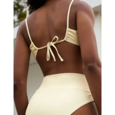 Rethinkit Studios Bikini Top Bandeau Bay - Cream - XL