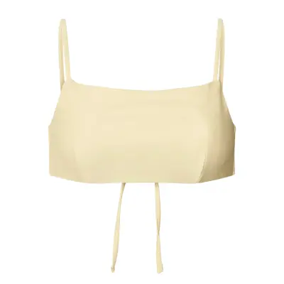 Rethinkit Studios Bikini Top Bandeau Bay Kräm
