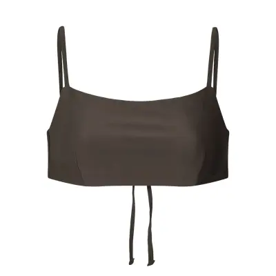 Rethinkit Studios Bikini Top Bandeau Bay Svart