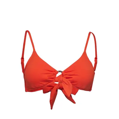 Ring Front Bralette Bikinitop Orange Seafolly