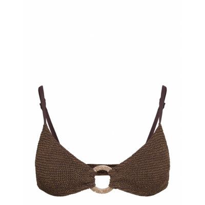 Bond-Eye Ring Lissio Crop Brun