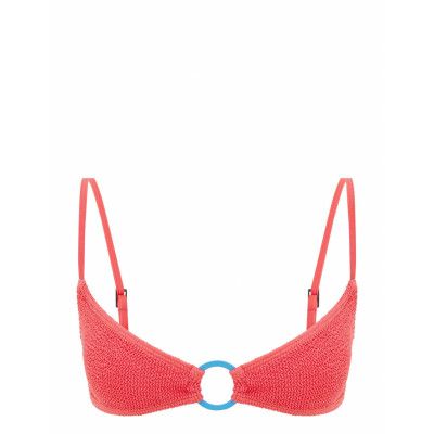 Ring Lissio Crop Swimwear Bikinis Bikini Tops Bandeau Bikinitops Rosa Bond-Eye