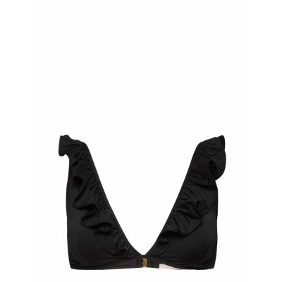 Rita Bikini Bra Swimwear Bikinis Bikini Tops Triangle Bikinitops Svart Underprotection