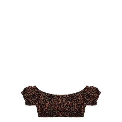 Robin Swimwear Bikinis Bikini Tops Bandeau Bikinitops Multi/patterned Love Stories