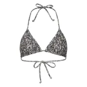 Rosemunde Triangle Bikini Top Svart