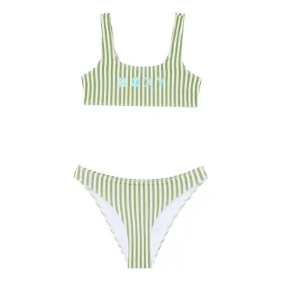 Roxy Bico Active Rg Bralette Set - Green - 140