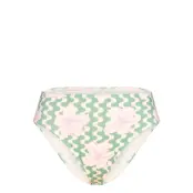 Roxy Hibiscus Daze Midwaist Bikini Grön