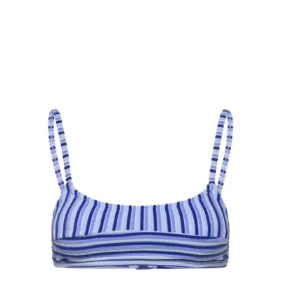 Roxy Party Wave Bralette Blå