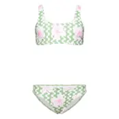 Roxy Party Waves Bralette Set 2 Grön