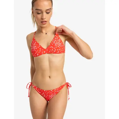 Roxy Pt Beach Classics Strappy Set - Red - S
