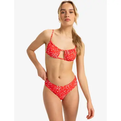 Roxy Pt Beach Classics V Cheeky - Red - XL
