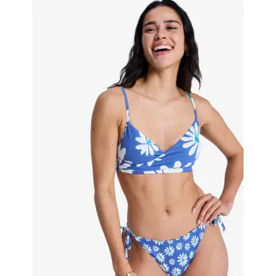 Roxy Pt Essentials Wrap Bra - Blue - XS