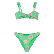 Roxy Tropicool Bralette Set - Green - 152