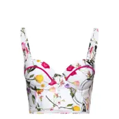Royella Swimwear Bikinis Bikini Tops Bandeau Bikinitops Vit Ted Baker London