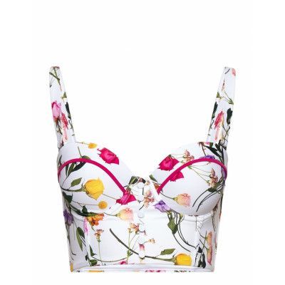 Royella Swimwear Bikinis Bikini Tops Bandeau Bikinitops Vit Ted Baker London