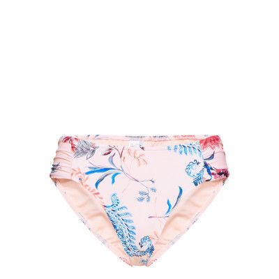 Ruched Side Retro Swimwear Bikinis Bikini Bottoms Bikini Briefs Rosa Seafolly