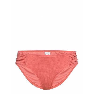 Ruched Side Retro Swimwear Bikinis Bikini Bottoms Bikini Briefs Rosa Seafolly