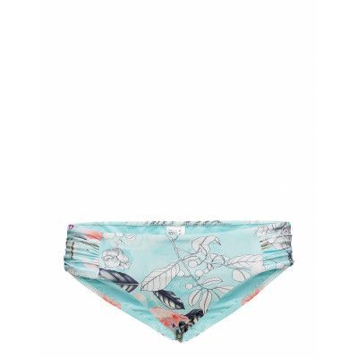 Ruched Side Retro Swimwear Bikinis Bikini Bottoms Bikini Briefs Blue Seafolly