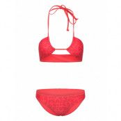 FILA Sagres Multiway Bikini Aop Korall