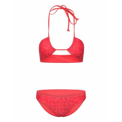 FILA Sagres Multiway Bikini Aop Korall
