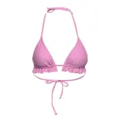 Saint Tropez Top Swimwear Bikinis Bikini Tops Triangle Bikinitops Rosa Missya