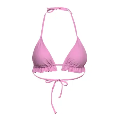 Saint Tropez Top Swimwear Bikinis Bikini Tops Triangle Bikinitops Rosa Missya