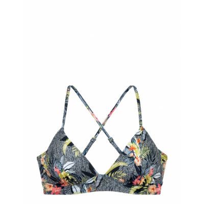 Salaga Triangle Swimwear Bikinis Bikini Tops Triangle Bikinitops Svart Dorina