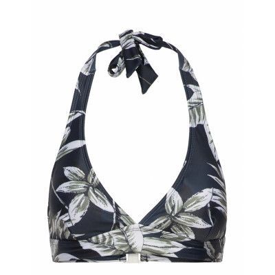 Salento Top Swimwear Bikinis Bikini Tops Triangle Bikinitops Marinblå Missya