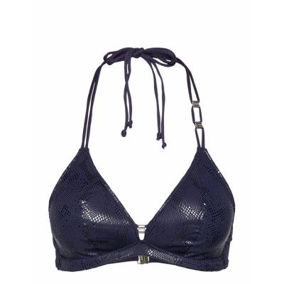 San Domino Padded Bikini Top *Villkorat Erbjudande Swimwear Bikinis Bikini Tops Bandeau Bikinitops Marinblå Marie Jo