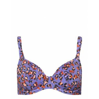 Freya Santiago Nights Uw Plunge Bikini Top Lila