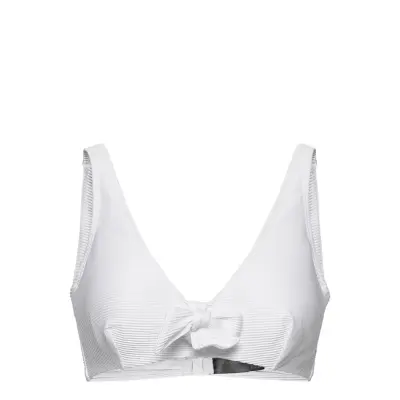 Santorini Tie Uf Bikinitop Vit Hunkemöller