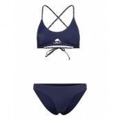 Sarconi Cutout Bralette Bikini Sport Bikinis Bikini Sets Blue FILA