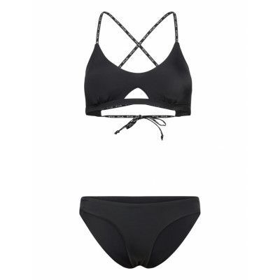 Sarconi Cutout Bralette Bikini Sport Bikinis Bikini Sets Svart FILA