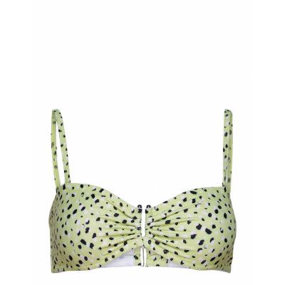 Sardinia Top Swimwear Bikinis Bikini Tops Bandeau Bikinitops Grön Twist & Tango