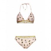 Sardinien Triangle Bikini Gul Svea