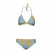 Sardinien Triangle Bikini Gul Svea