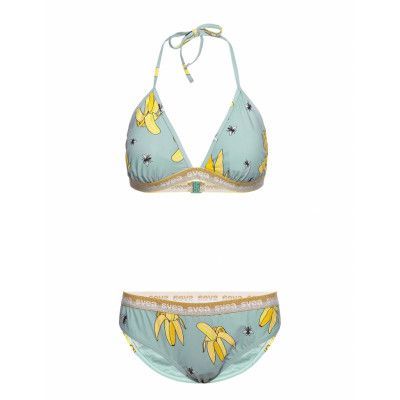 Sardinien Triangle Bikini Multi/mönstrad Svea