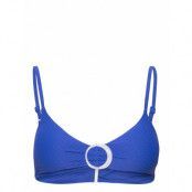 Sarramea Bikini_Top Swimwear Bikinis Bikini Tops Triangle Bikinitops Blue Dorina