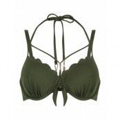 Hunkemöller Scallop Pd Khaki Green