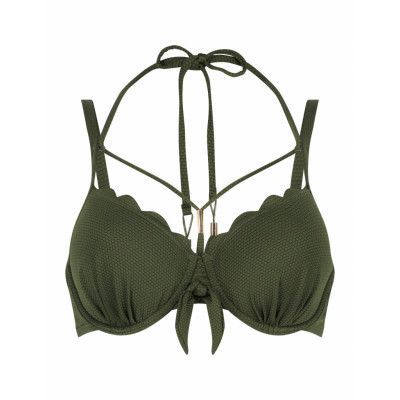 Hunkemöller Scallop Pd Khaki Green