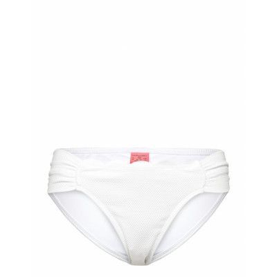 Scallop Rio B Swimwear Bikinis Bikini Bottoms Bikini Briefs Vit Hunkemöller