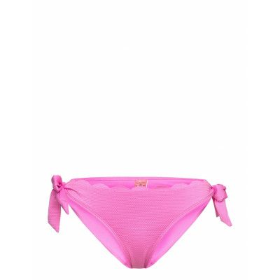 Scallop Rio T Swimwear Bikinis Bikini Bottoms Side-tie Bikinis Rosa Hunkemöller